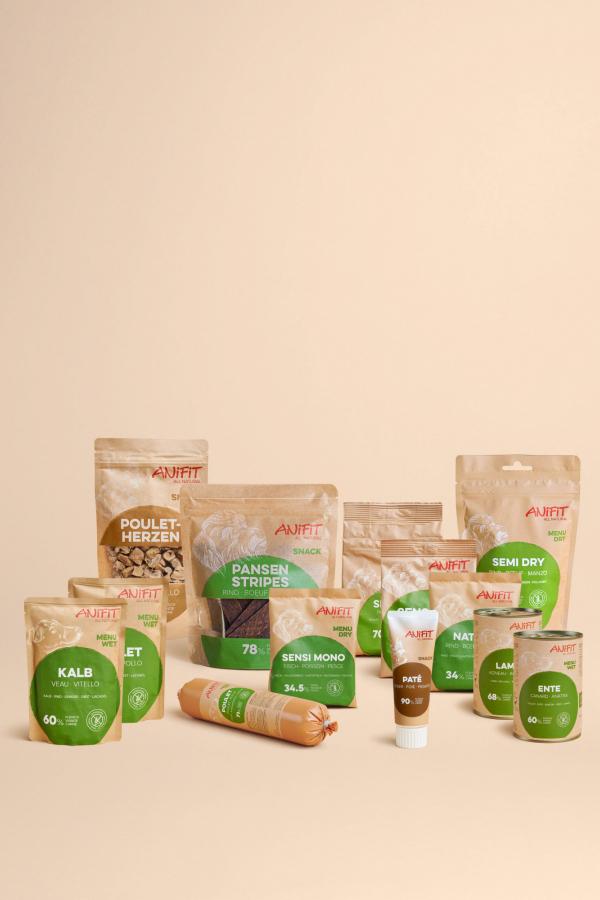 ANiFiT Hundefutter Probierset für mittlere und grosse Hunde